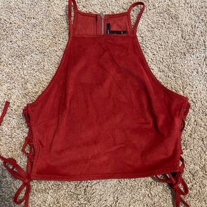 Burnt Orange Cropped Top